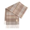 New Fashion Plaid 11 Scarf Women's Autumn and Winter Warm Tassel Shawl Versatile Student Scarf Men