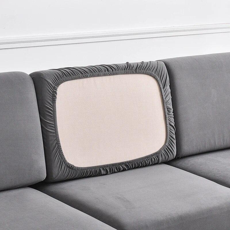 1PC Elastic Sofa Seat  Cushion Cover Living Room Sofa Slipcover For Pet Kids L-shaped Combination Chaise Removable Home Decor