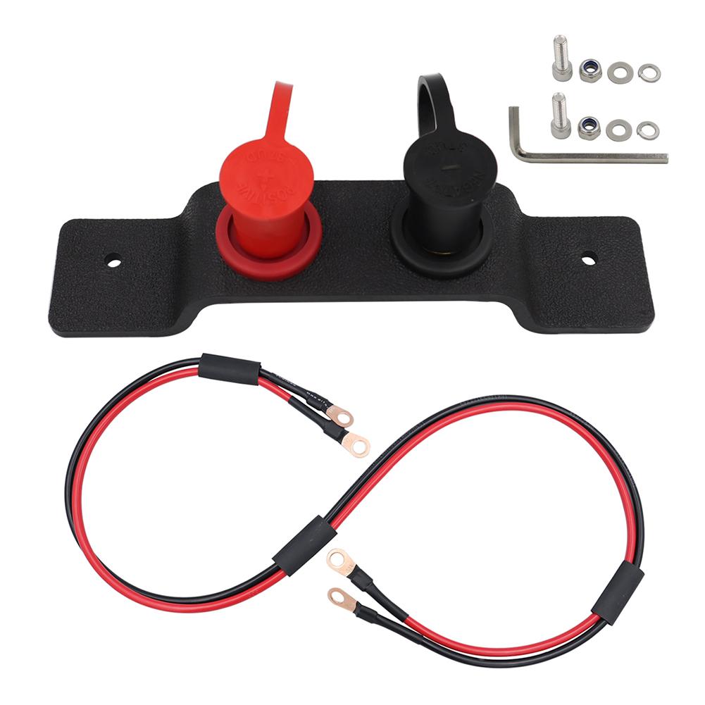 Relocation Battery Jump Post for Can Am Maverick X3 UTV Car Battery Jumper Terminals Charging Tools Kits with Cable