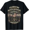 250 Anniversary USA 250th US Flag Patriotic 4th of July T-Shirt