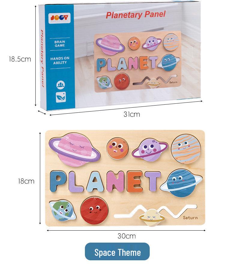 Handheld Montessori Magnetic Shape Sorter Puzzle for Children's Intellectual Development