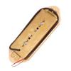 P90 Dog Ear Style Single Coil Pickups Guitar Pickups (Neck  Bridge) For Epi Lp Electric Guitar Silveryellowbk 5052Mm