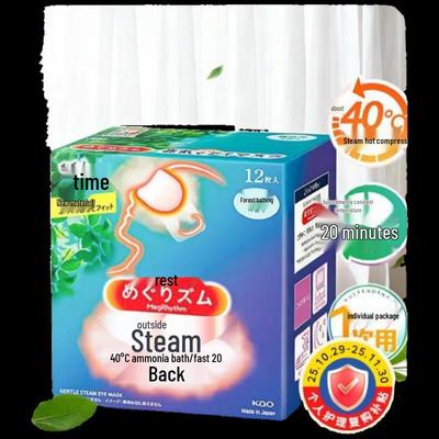 Kao MegRhythm Steam Eye Mask (12-pack)