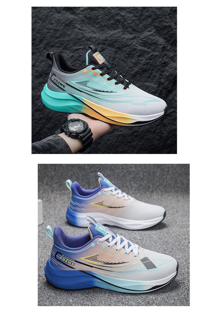 2025 Men's Summer Mesh Sports Shoes - Soft Sole, Breathable, Wear-Resistant, Lightweight Running & Walking Shoes