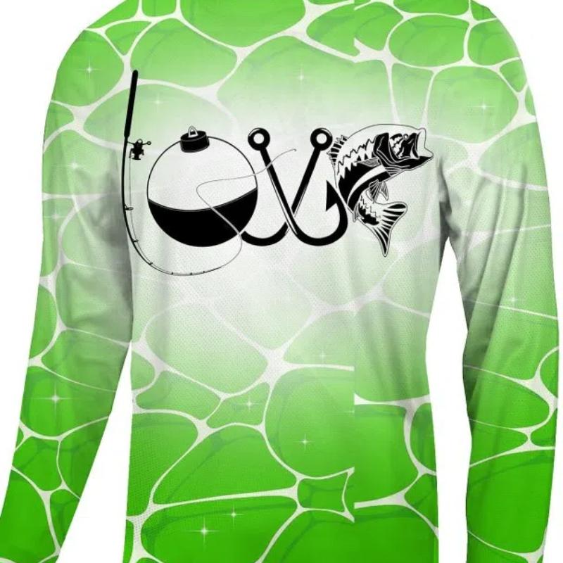 Men's Fishing Shirt Outdoor Long Sleeved UV Protection Breathable Quick Dry Lightweight Sweat Wicking Tops Spring Summer Fishing