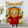 Decke Überwurf Tiger D-Daniel Super Kuschelig Plüsch Wohnzimmer Nachbarschaft Sofa Couch Kindlich Geburtstag Cartoon Geschenke