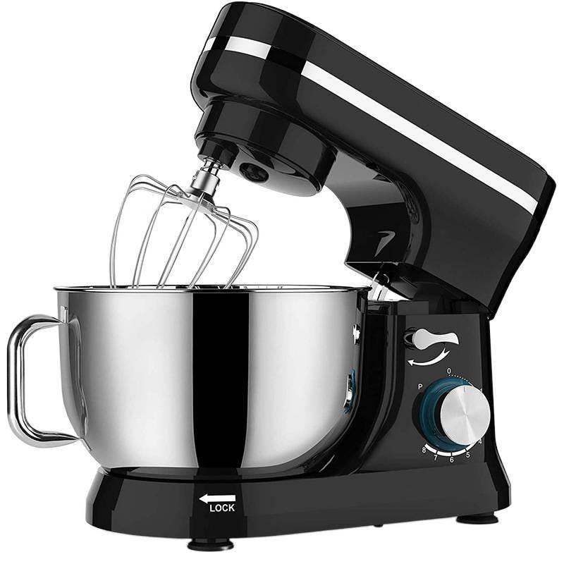 1500W Household Chef Stand Mixer, 5L Capacity Dough Kneading Machine In Stock