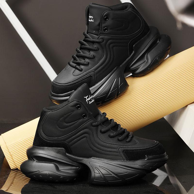 

2025 Winter Men s Shoes Europe Station Darth Vader Casual Sports Boots Fashion Platform Spaceship Daddy Trendy Shoes 45