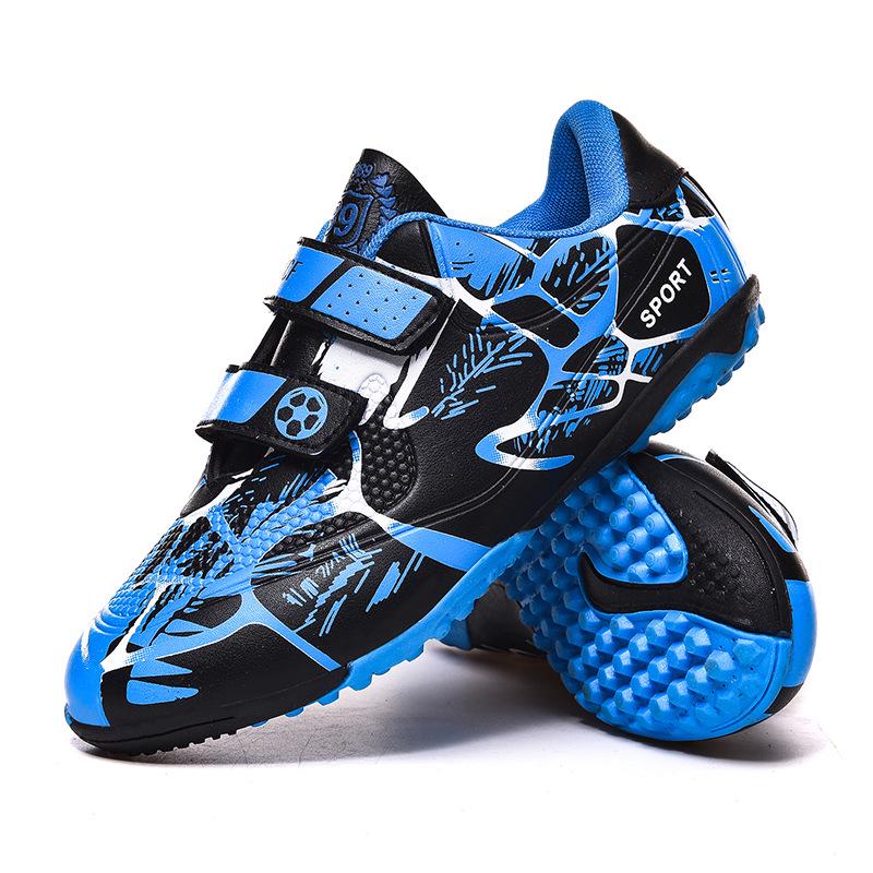 Kids' Studded Velcro Football Shoes for School and Outdoor Training