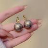 Trendy Large Pearl Stud Earrings - New Arrival Autumn/Winter Accessories for Women