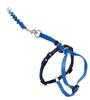 PetSafe Cat Harness Easy Walk Cat Harness Bungee Lead Royal Blue Large Size &