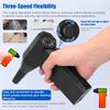Handheld X6 Jet Fan 130,000RPM Wind Speed 52m/s Brushless Motor Ducted Turbofan High Power Duct Fan Dust Blower Keyboard Cleaning Tool