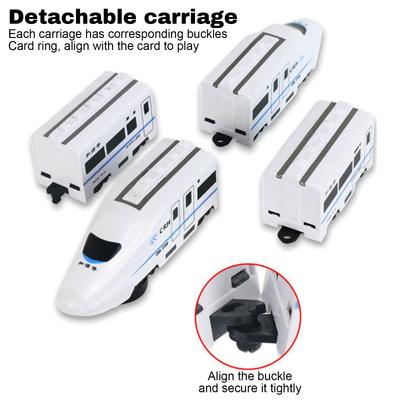 Electric Simulation Model Of High-Speed Train Simulation High Speed Railway Train Toy Train Educational Toys Boys Girls Gift