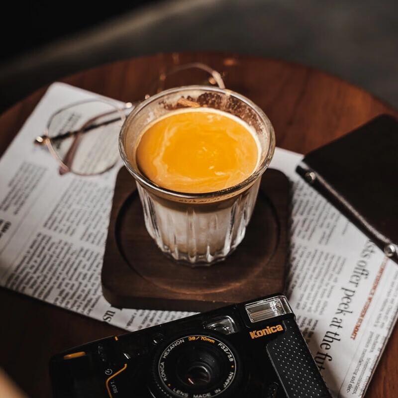 Shangqi Vintage Clear Glass Espresso Cup Set