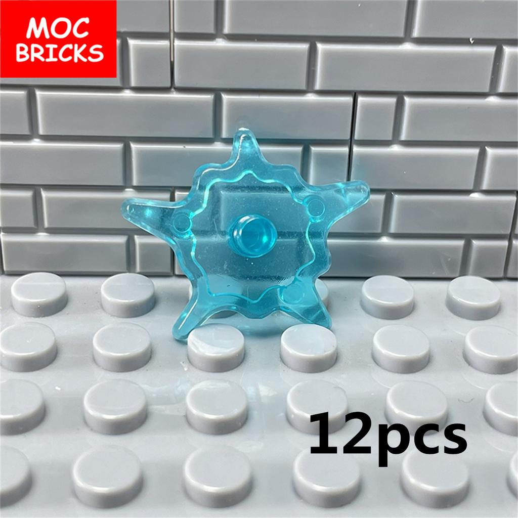 MOC Bricks Ice Energy Power Bursts Strong Lightning Action Figure Weapon 35032 27393 Accessory Building Blocks Toys Kids Gifts