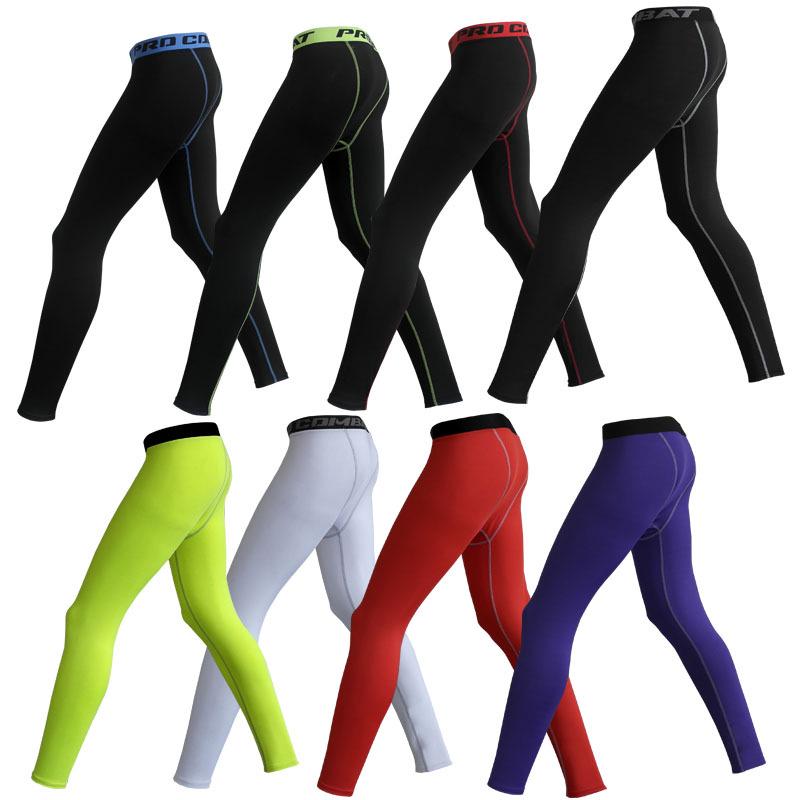 Herren Schnelltrocknende Kompressions-Basketball- & Lauf-Leggings