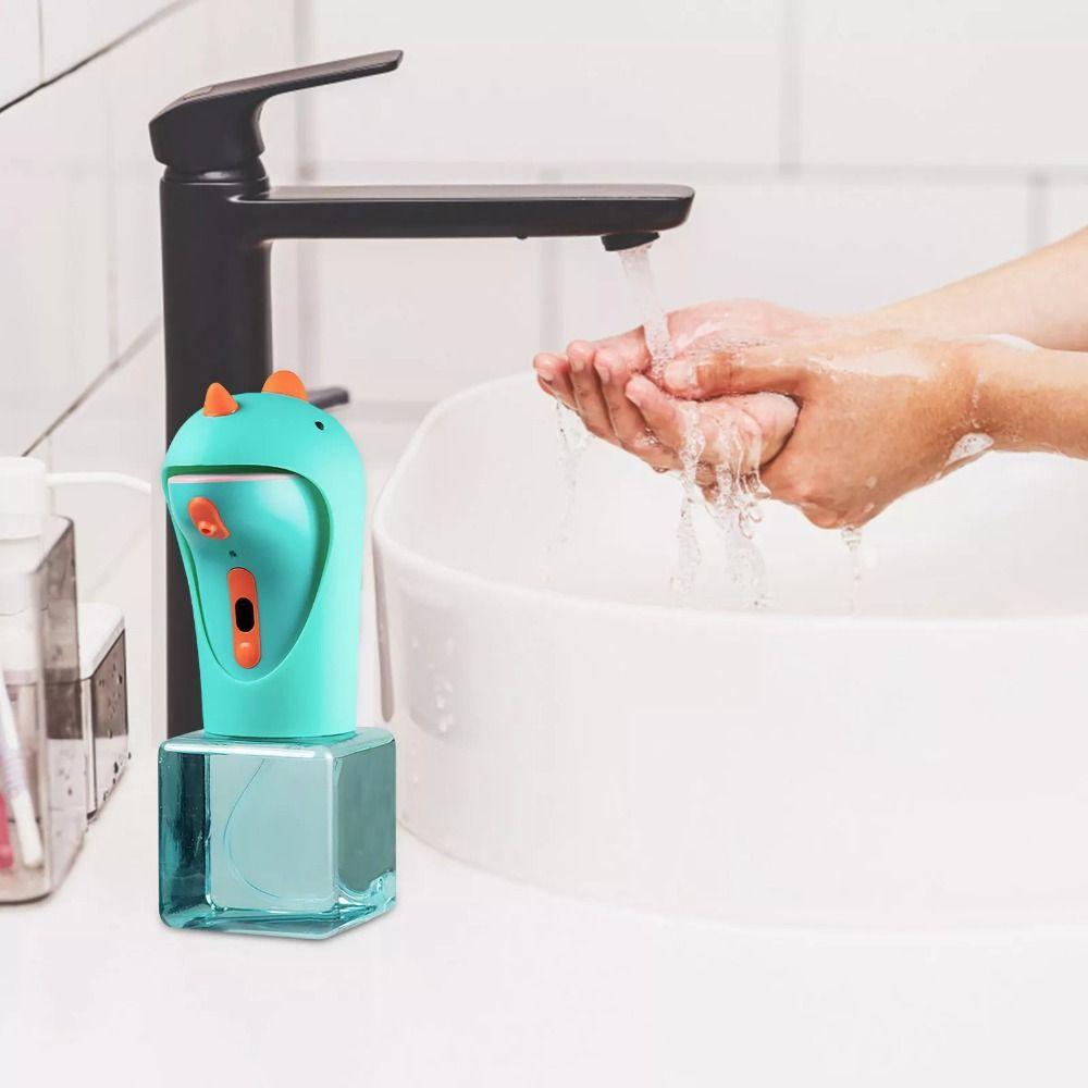 Battery Model Automatic Soap Dispenser Water Proof Automatic Sensing Children's Soap Dispenser Cute Cartoon