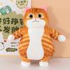 Plush Toy Cute Cat Funny Expression Doll Girl Throw Pillow