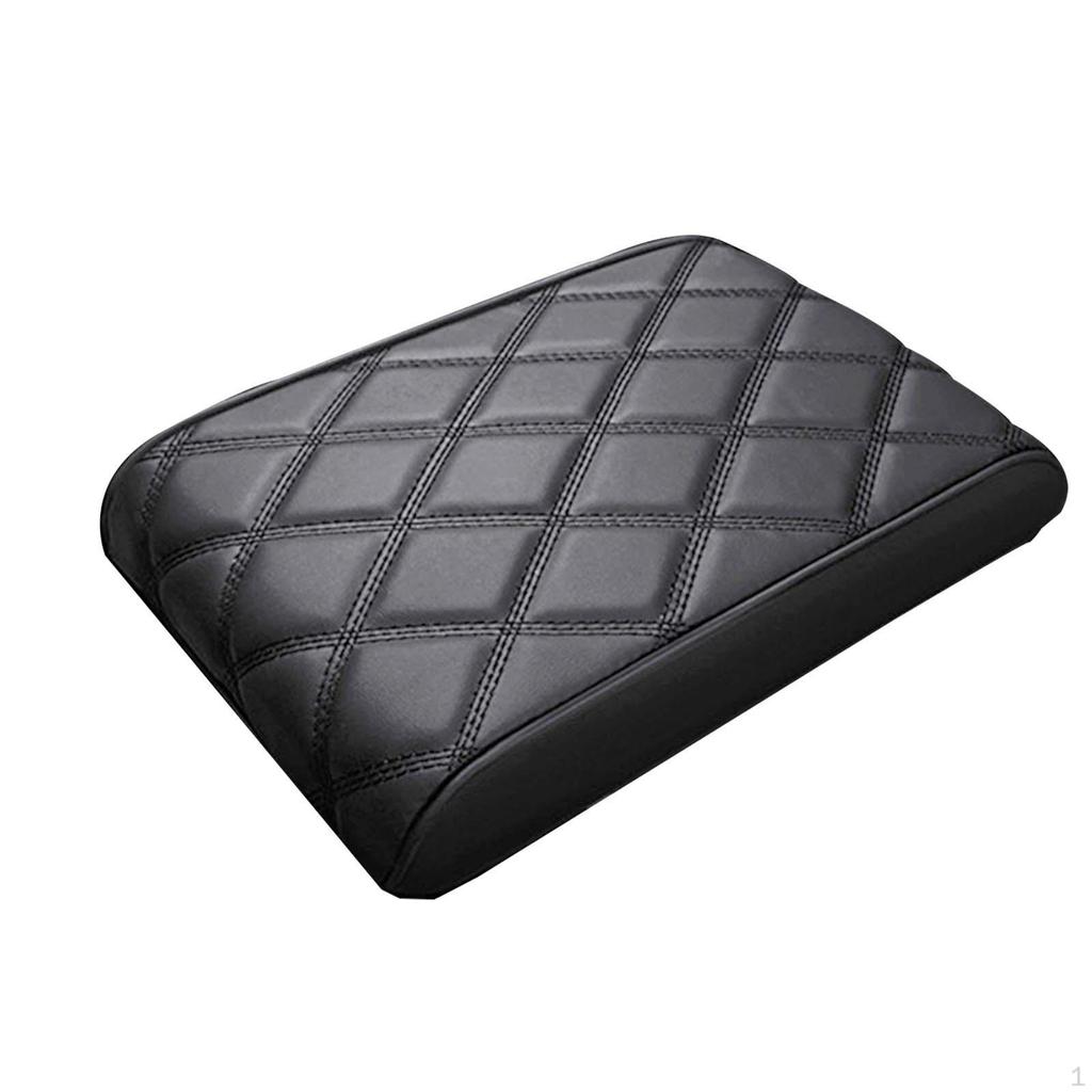 Auto Armrest Cover Console Box Cushion Pad Decor ,Accessories ,Memory Foam Silicone Car