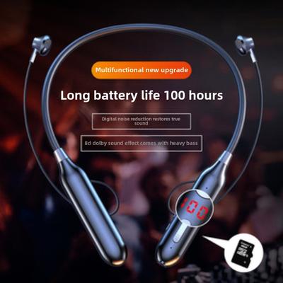 Casque Bluetooth HIFI haute qualité sonore Casque Bluetooth double oreillette double cou course