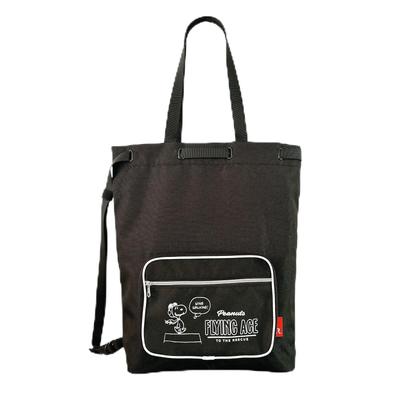 8388 Snoopy Ryggsäck Typ IP Theoru delta PEANUTS [Routeto] (01 Svart)