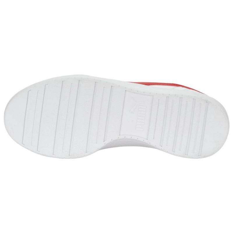 PUMA Caven Comfort Skate Shoes Unisex White Red 380810-25