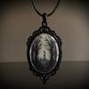 Jun'an Gothic Raven Forest Pendant Charm Necklace