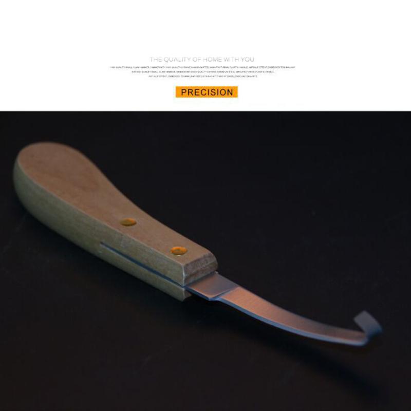 Wood+steel Hoof  Trimming  Pliers Wear-resistant Blade Ergonomic Solid Wood Handle Hoof Trimming