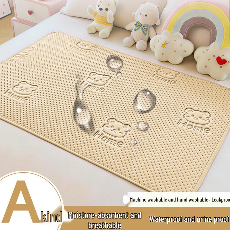 Waterproof Baby Mattress Pad - Washable, Stain-Proof, and Overnight Diaper Protection