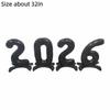 Standing 2026 Number Foil Balloons 32in Navidad 2026 Stand 2026 Balloon New Year Party Supplies Christmas Decorations Birthday