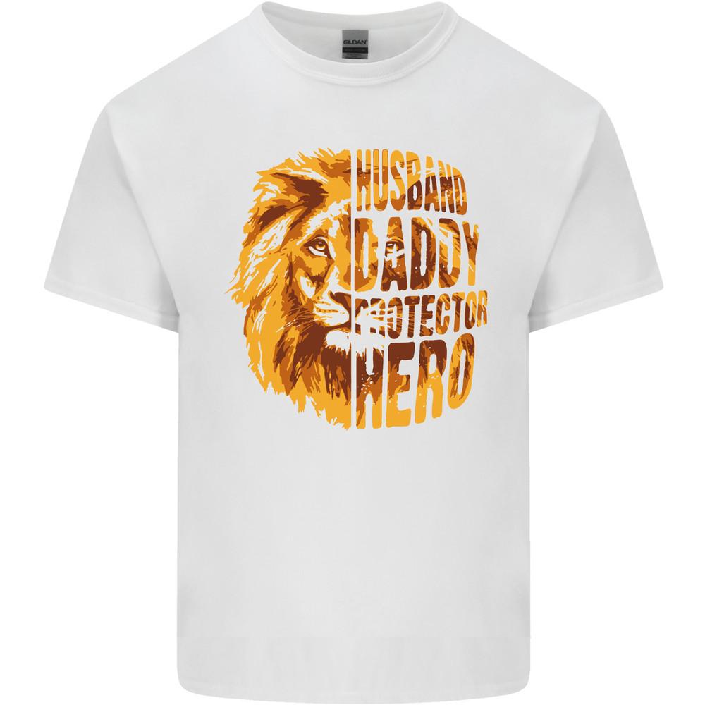 Husband Daddy Protector Hero Fathers Day Mens Light Cotton T-Shirt Unisex T-Shirt XXXL