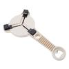 4 in 1 Jar Opener Adjustable Stainless Steel Lid Remover Manual Can Opener for Kitchen Jars Bottles Cans Khaki