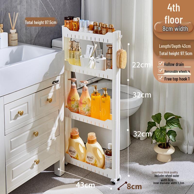 Ultra Slim Gap Kitchen & Bathroom Storage Cabinet