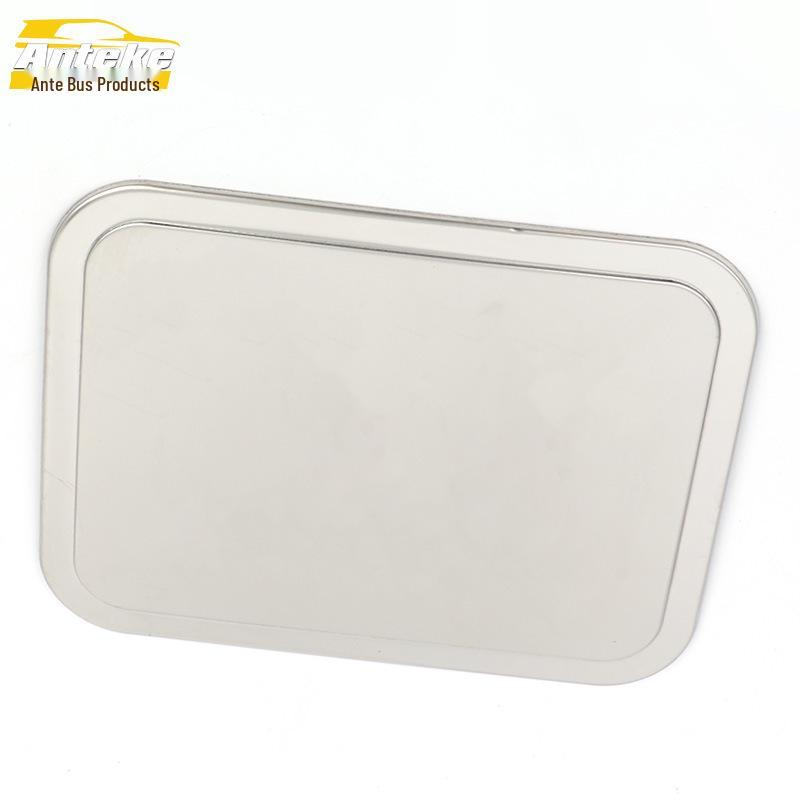 Le Feng Stainless Steel Fuel Tank Cap Sequin: Scratch-Resistant Decorative Sticker for Exterior Accessories.