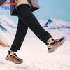 Li-Ning Boys' Cuffed Fleece-lined Sport Pants