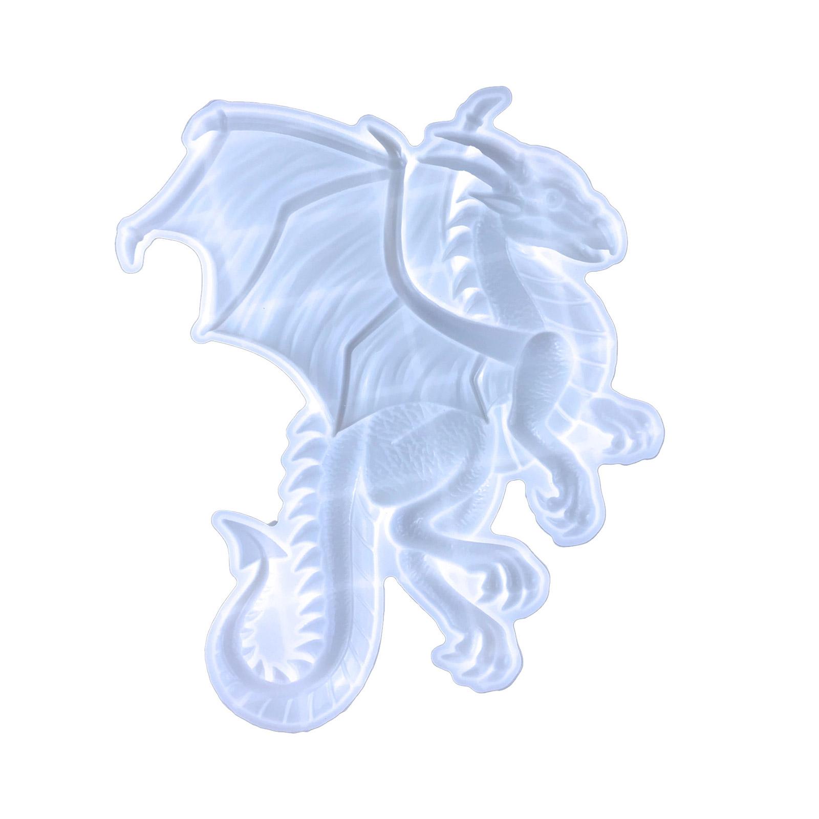 

Wall-Decor Resin Mold,Animals Silicone Resin Mold 3D Dragon Epoxy Casting Mold for DIY Wall Hangings,Home Decorations 1 чистый