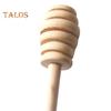 2/4Pcs Wooden Honey Mixing Stirrer Reuse Honey Dipper Sticks Honey Comb Stick Honey Spoon Burr-free Honey Stirring Tool for Honey Syrup Jam