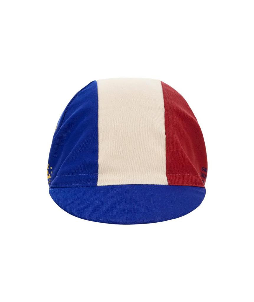 Santini Tour de France Official Cycling Cap RE460COTLILLE5TDF and Red White, Blue,