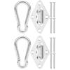 2 Set Stainless Steel Stainless Steel Hanging Buckle M8 Heavy Duty Wall Mount  Outdoor Swing