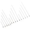 200 Pcs 20-70mm Stainless Steel Ball/Eye/Flat Head Pins for DIY Jewelry