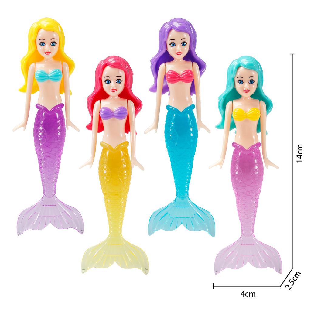 Jolis jouets de plongée sirène Jouets de bain sirène Jouets de piscine sirène colorés Jeux de piscine pour tout-petits Garçons Filles Adolescents Adultes