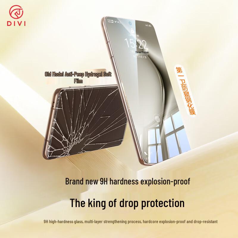 DIVI Huawei Privacy Tempered Glass Screen & Lens Protectors