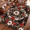Vintage Persian Carpet Large Area Rug Non Slip Washable for Living Room Bedroom Decoration Floor Mat