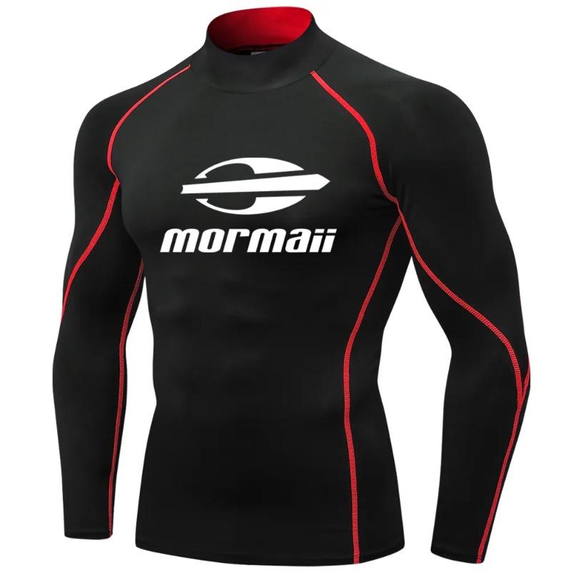 Men Swimsuit Swimming T-shirt Beach UV Protection Swimwear Rash Guard Long Sleeve Surfing Diving Swimsuit Surf T-shirt
