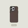 Чохол для телефону для iPhone 17 16 15 14 13 12 11 X XS XR XSMAX 7 8 Air Pro Max Plus Розкішний Двошаровий Розкішний Різнокольорові Крапки в горошок