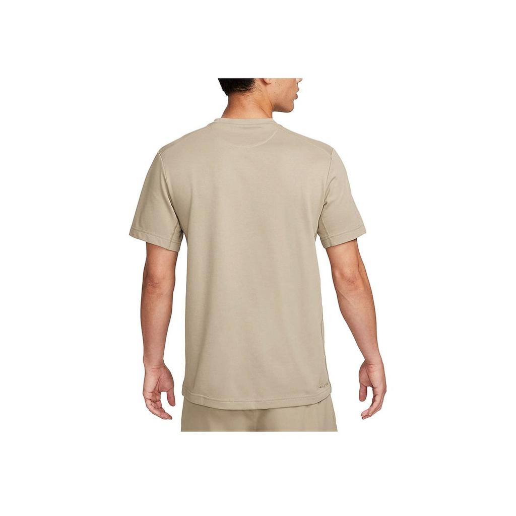 Nike Dri-FIT Primary Solid Crew Neck Pullover Quick-Dry Breathable Short Sleeve T-Shirt Men Tops Khaki DV9832-247