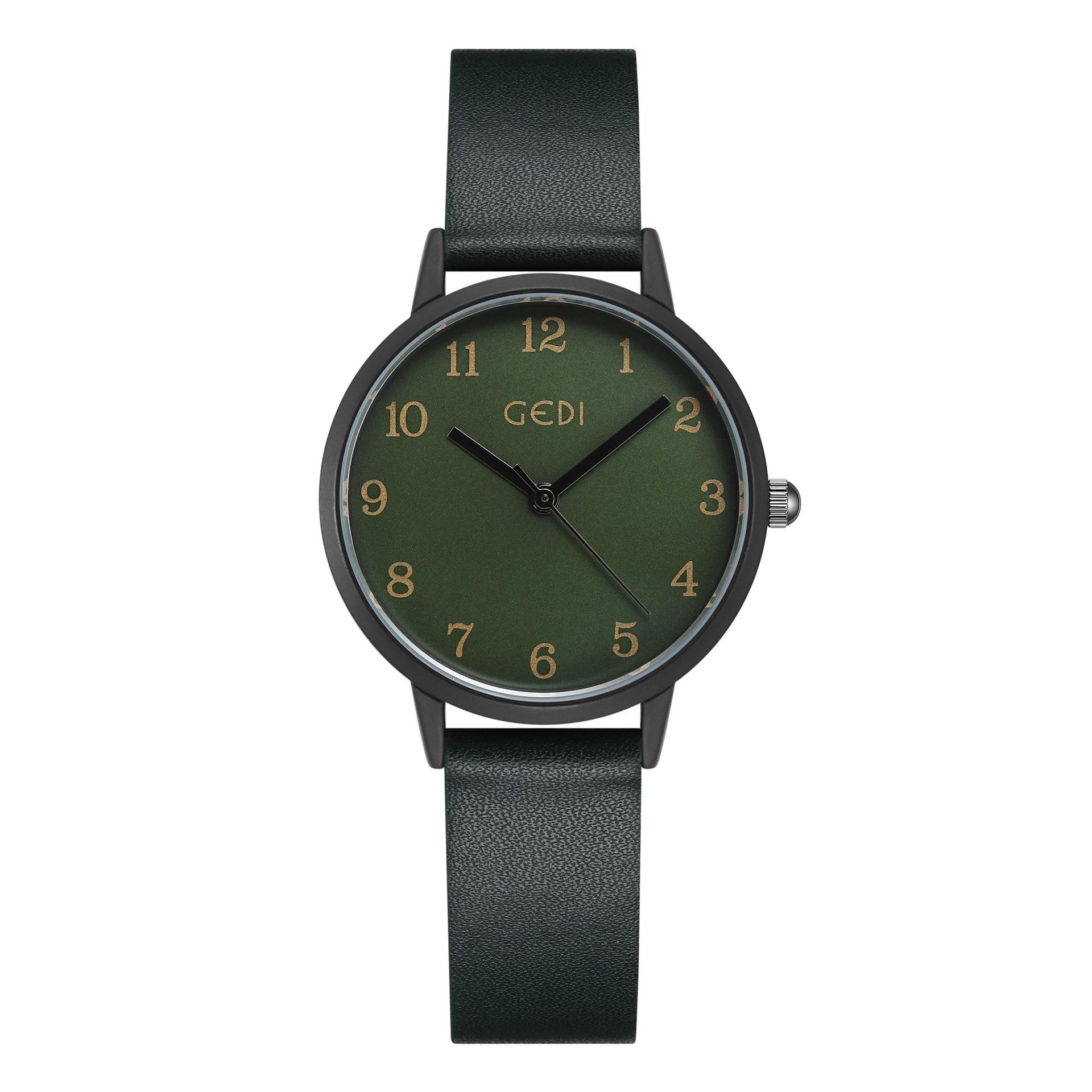 Simple High-End Cic Style Women S Light Luxury Waterproof Belt Quartz Watch