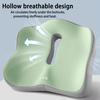 Office Seat Cushion Backrest Integrated Seat Cushion For Lumbar Support Pressure Relief Memory Foam Seat Cushion