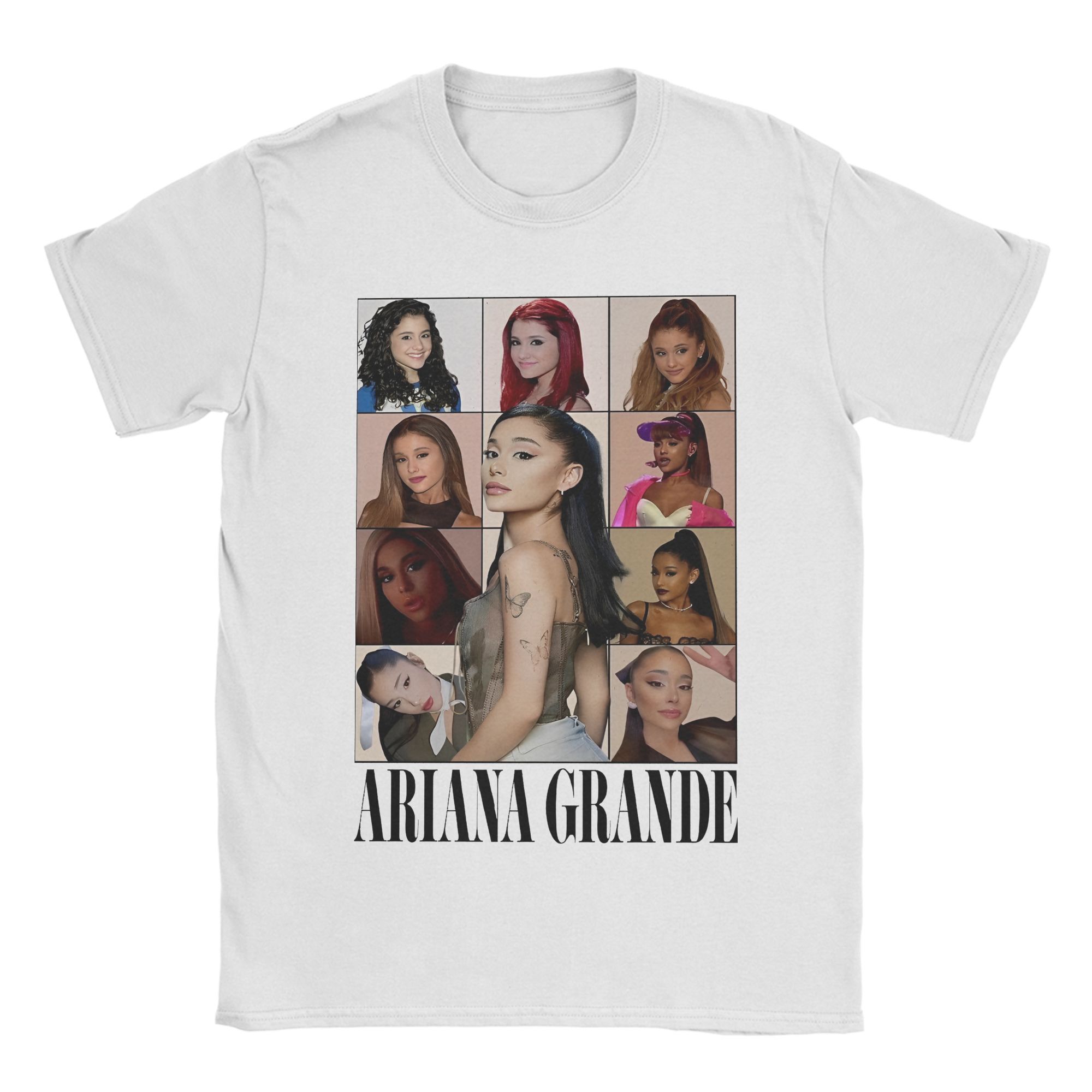

Чоловічі футболки Ariana Grande The Eras Tour Ера Dangerous Woman 100% Бавовна Літня Футболка Круглий виріз Повсякденна Футболка L