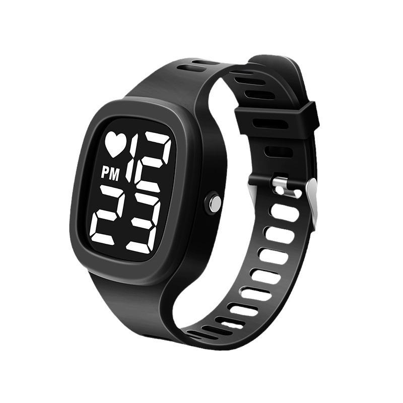 Led Watch Fashion Sports Watch Waterproof Watch Led Electronic Watch Male And Female Student Electronic Watch
